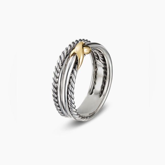 David Yurman X Crossover 18k Gold Ring 💍 - Picture 3 of 14